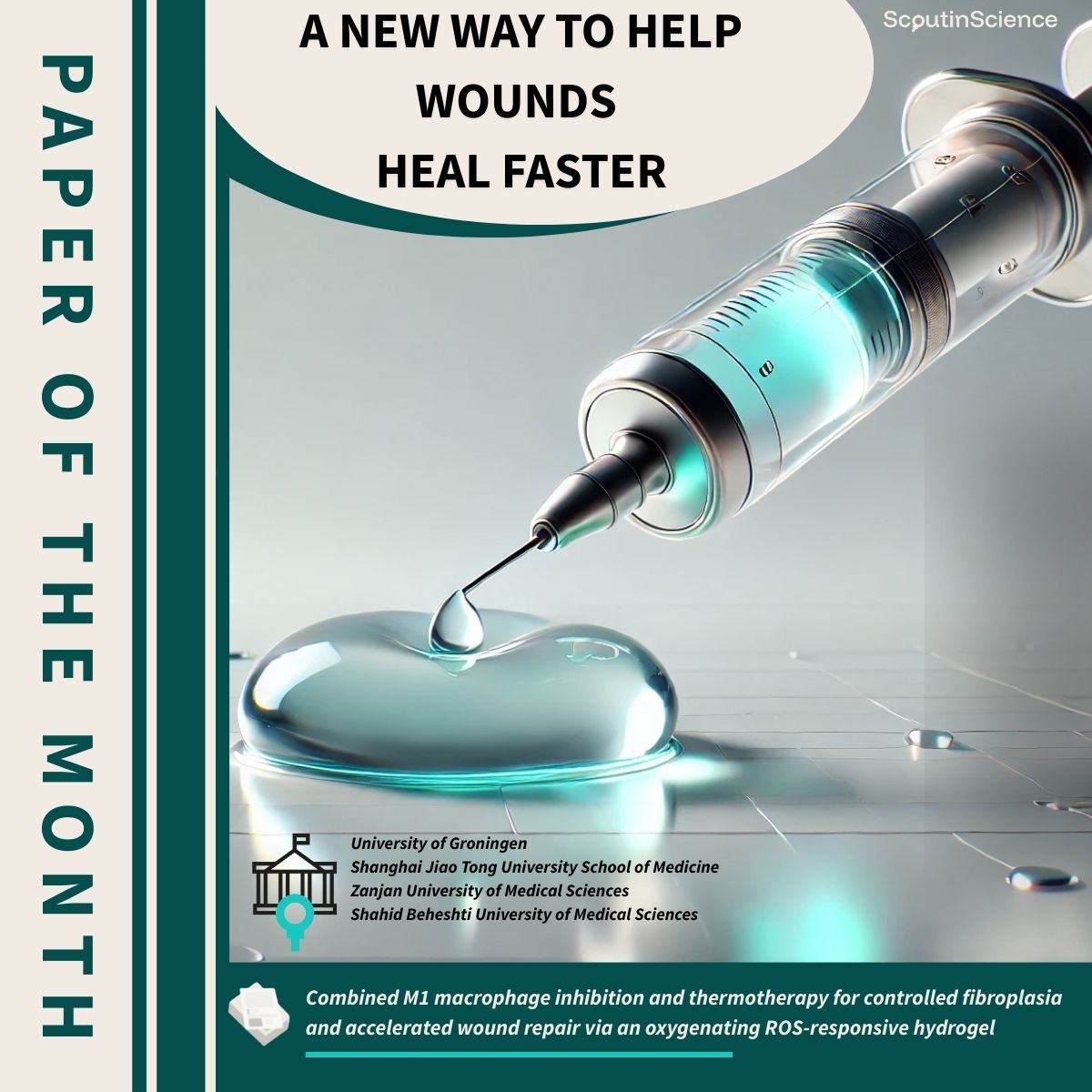 A new way to help wounds heal faster